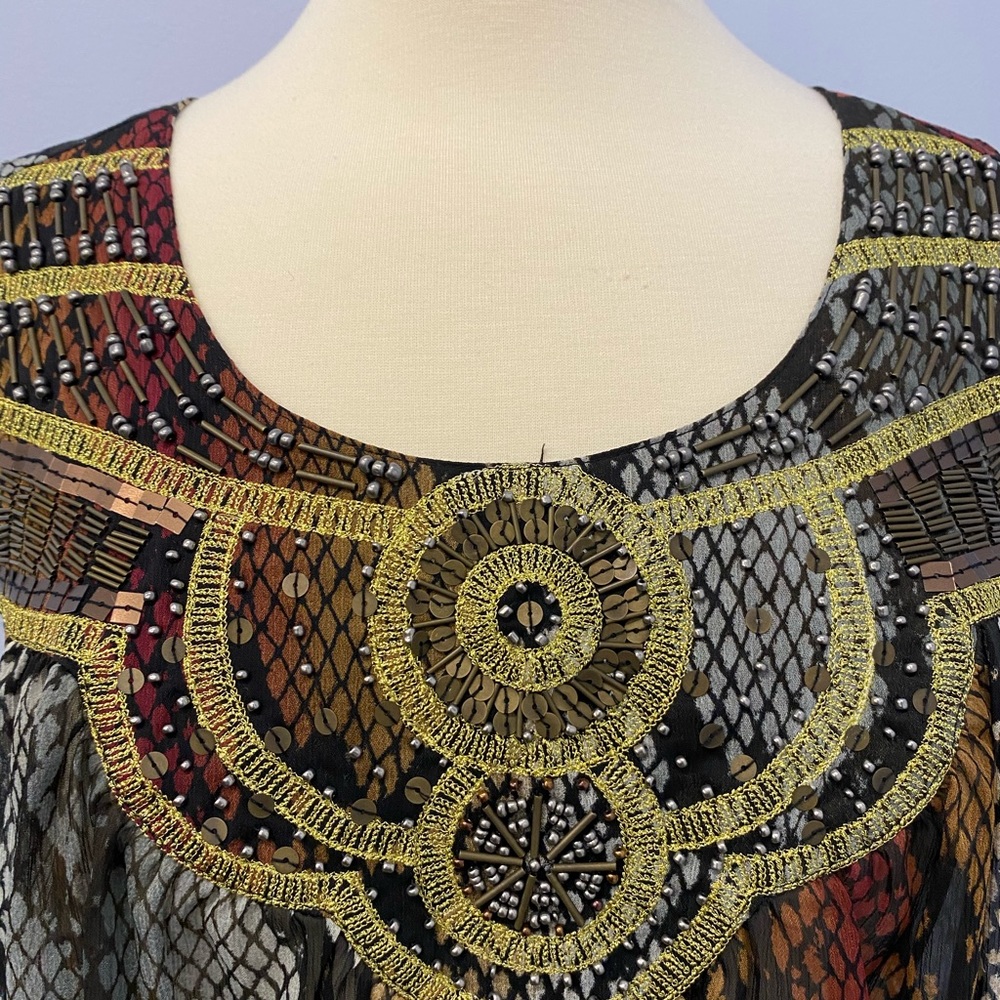 Snake Design Tank Top - Picture 2 of 4